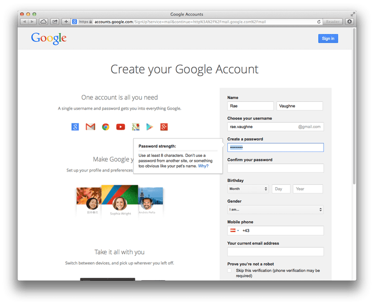 gmail account creator 1 4 setup.exe